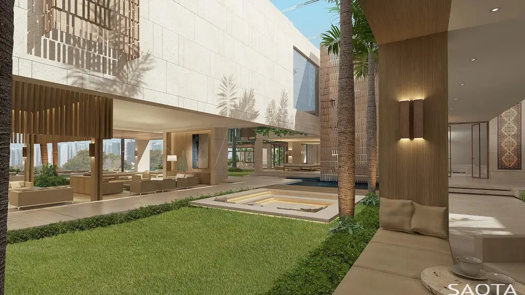 Emirates Hills Villa by SAOTA, A Contemporary Oasis Overlooking Dubai Marina