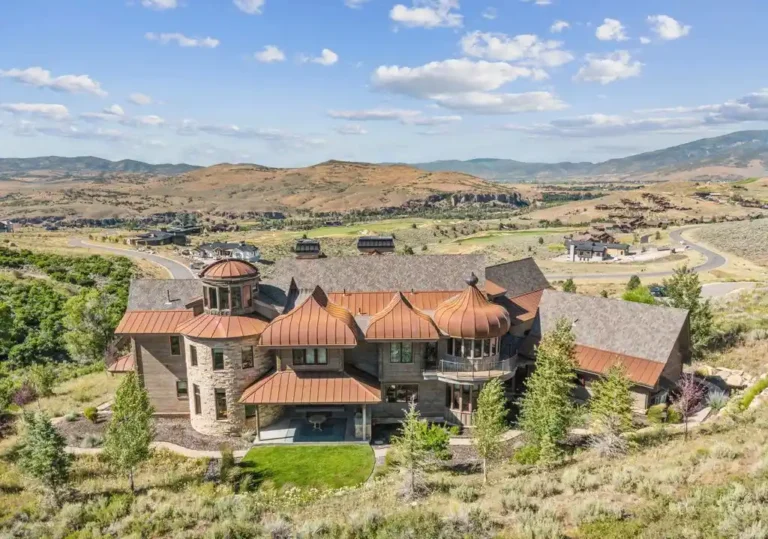 A Work of Art: Utah Estate Showcasing European Grandeur and Modern Design Lists for $9.3 Million