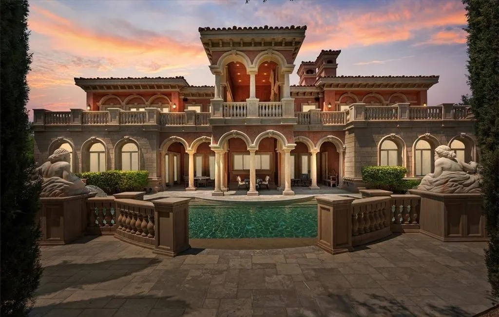 Luxury Italian Villa at 19 Eagles Landing Ln Blends European Elegance with Modern Nevada Living 1