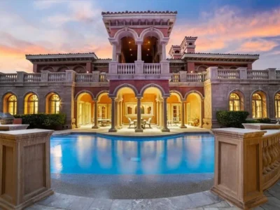 Luxury Italian Villa at 19 Eagles Landing Ln Blends European Elegance with Modern Nevada Living 3