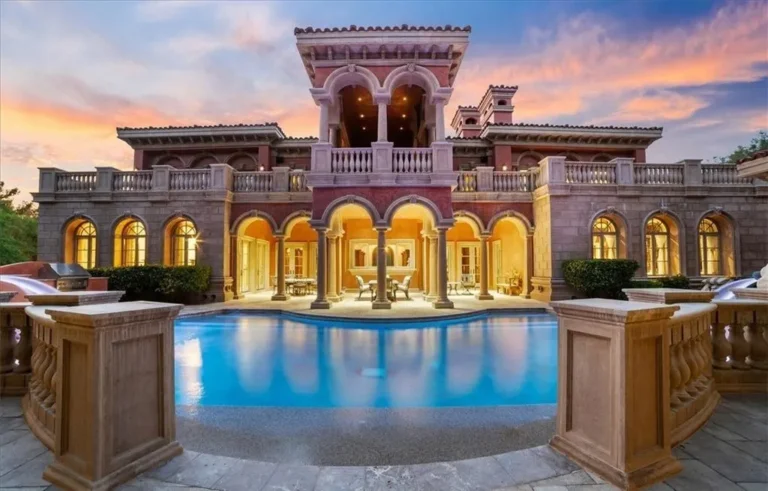 Nevada Estate: Old World Italian Villa Showcases European Style and Luxury Living at $8.67 Million