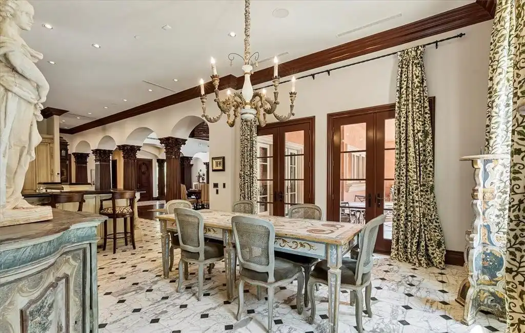 Luxury Italian Villa at 19 Eagles Landing Ln Blends European Elegance with Modern Nevada Living 9
