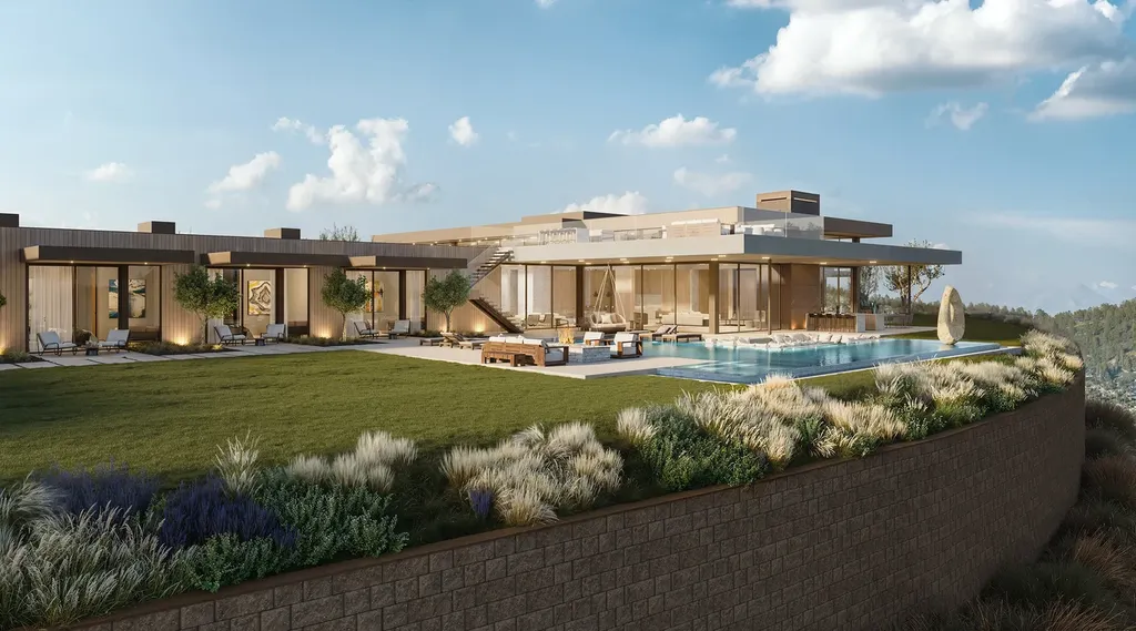 Pinnacle House by Whipple Russell Architects A Luxury Modern Hilltop Estate in San Diego 8