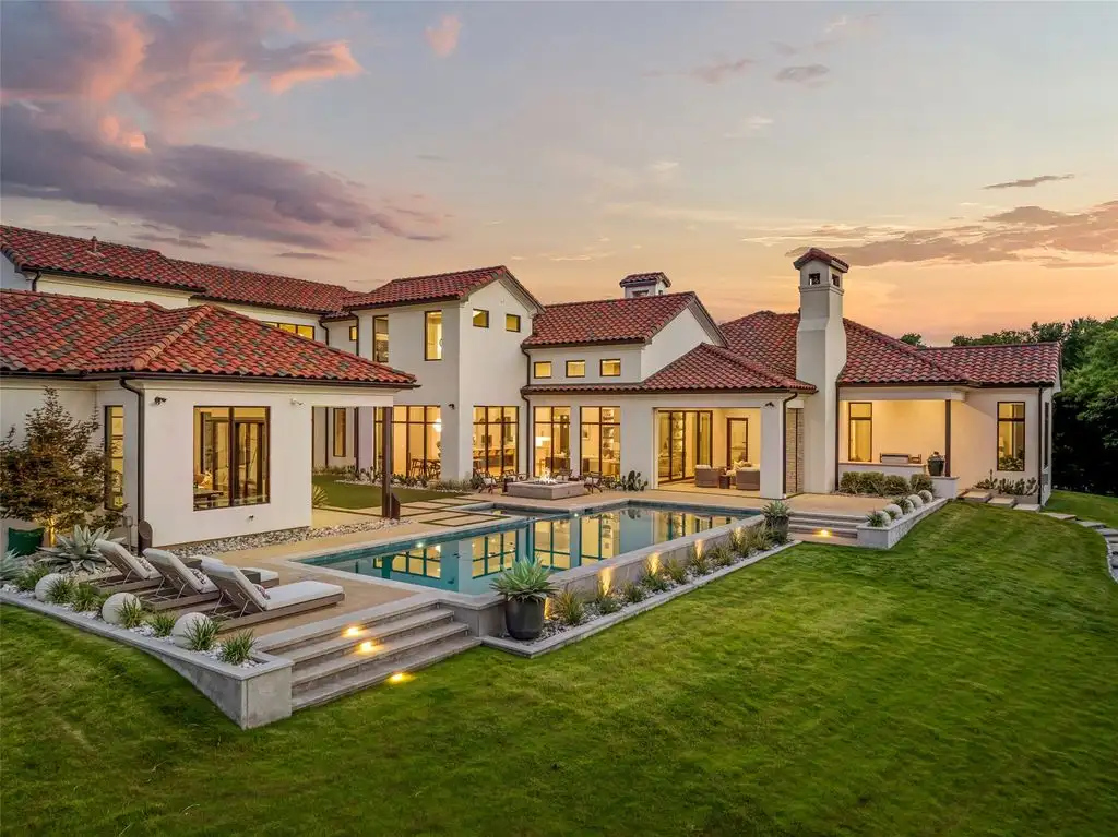 Spectacular 1785 Terra Bella Dr Estate Showcasing Santa Barbara Elegance and Preserve Views in Texas Asking 6 21