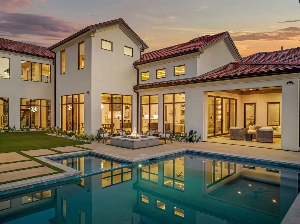 Spectacular 1785 Terra Bella Dr Estate Showcasing Santa Barbara Elegance and Preserve Views in Texas Asking 6 22