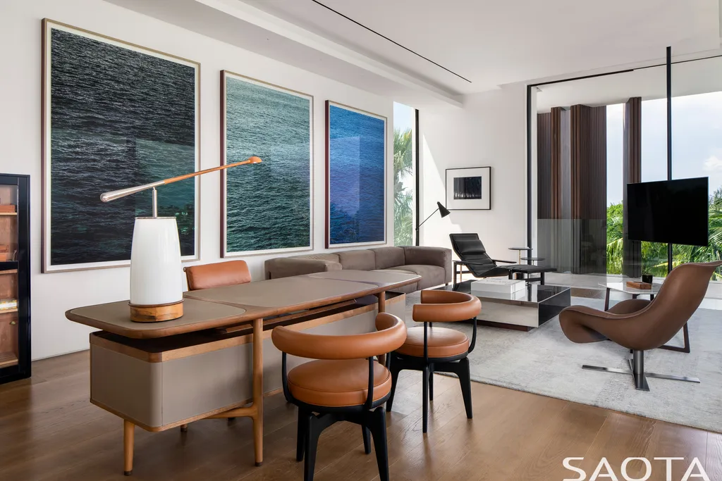 Villa Lyla by SAOTA, A Tranquil Canal-Side Tropical Retreat in Nassau, Bahamas