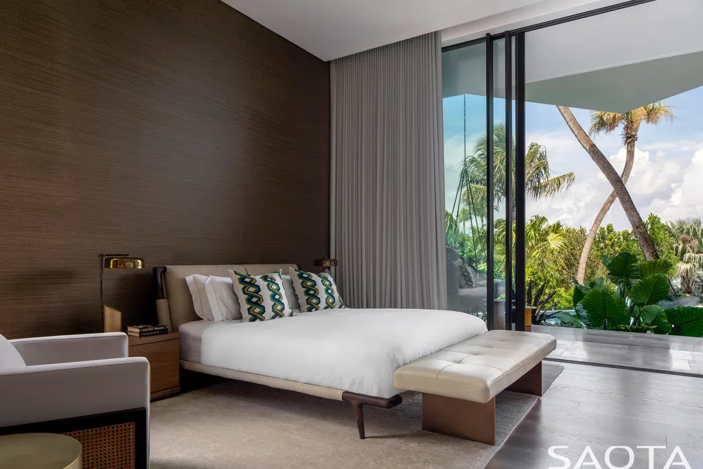 Villa Lyla by SAOTA, A Tranquil Canal-Side Tropical Retreat in Nassau, Bahamas