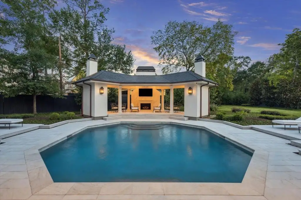 11095 Memorial Dr Extraordinary Texas Estate Showcasing Timeless Architecture Lists for 8.8 Million 3
