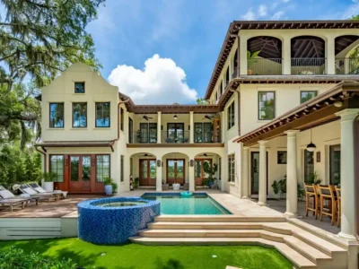 134 3rd Ave Showcases Timeless Spanish Mediterranean Luxury on South Carolinas Waterfront for 8 1