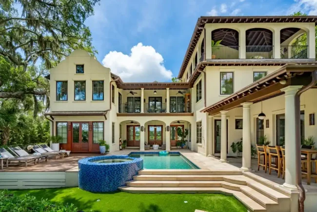 Exquisite Spanish Mediterranean Deepwater Estate in South Carolina Lists for $8.2 Million