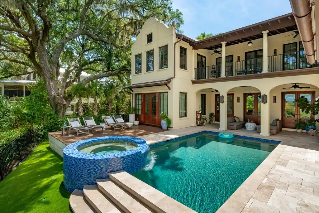 134 3rd Ave Showcases Timeless Spanish Mediterranean Luxury on South Carolinas Waterfront for 8 26