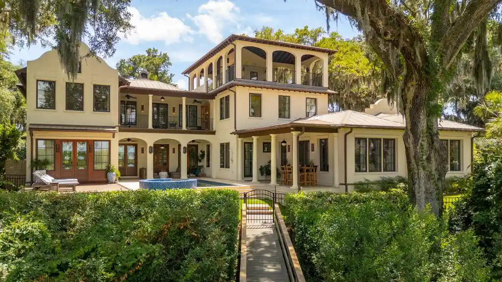 134 3rd Ave Showcases Timeless Spanish Mediterranean Luxury on South Carolinas Waterfront for 8 28