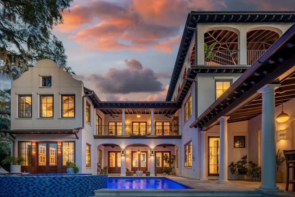 134 3rd Ave Showcases Timeless Spanish Mediterranean Luxury on South Carolinas Waterfront for 8 29