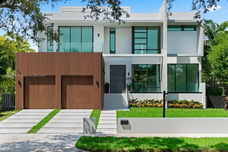 Luxury Waterfront Retreat in Miami Shores, $8 Million Modern Masterpiece with Rooftop Oasis