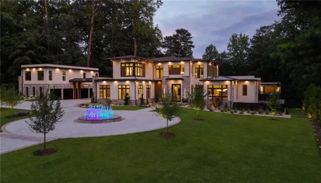 Atlanta’s Ultra Custom & Ultra Luxury Modern Masterpiece Hits the Market for $11.65 Million