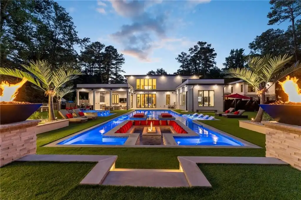 1386 Moores Mill Rd NW Ultra Luxury 11.65M Modern New Construction Estate in Atlanta 2
