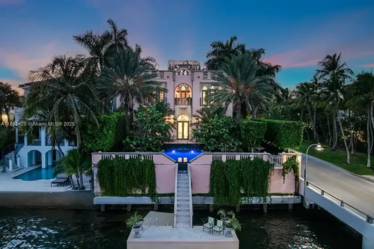 A $24 Million Fairytale Waterfront Estate Offering Timeless Luxury in Miami’s Coconut Grove