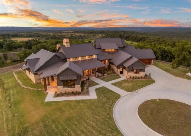 Majestic Oklahoma Home Showcasing Natural Beauty and Timeless Design Asks $6.9M