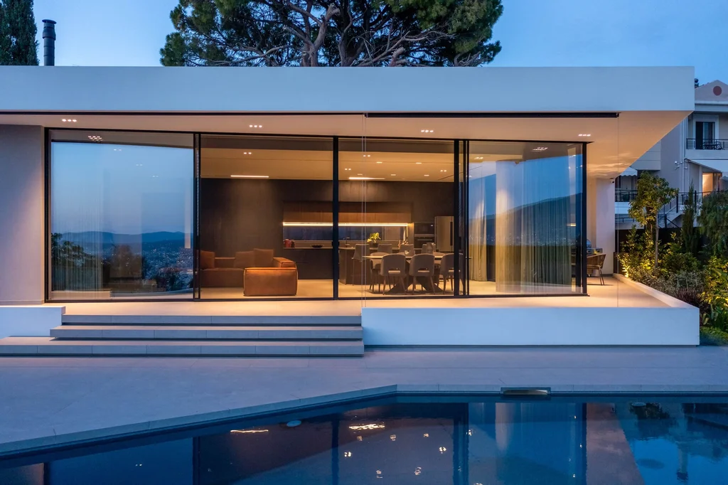2 Ray House by Facade A Dialogue Between Geometry Landscape and Light 1