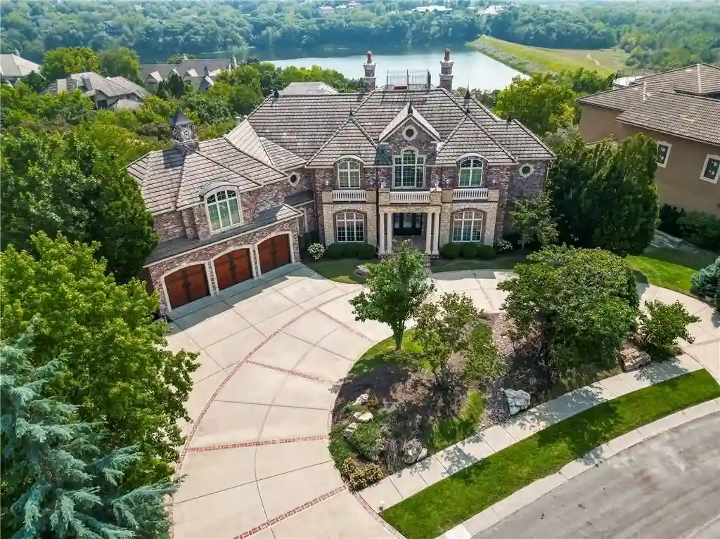 27596 W Highland Cir Majestic Kansas Residence with Serene Shadow Lake Views Listed for 3 21