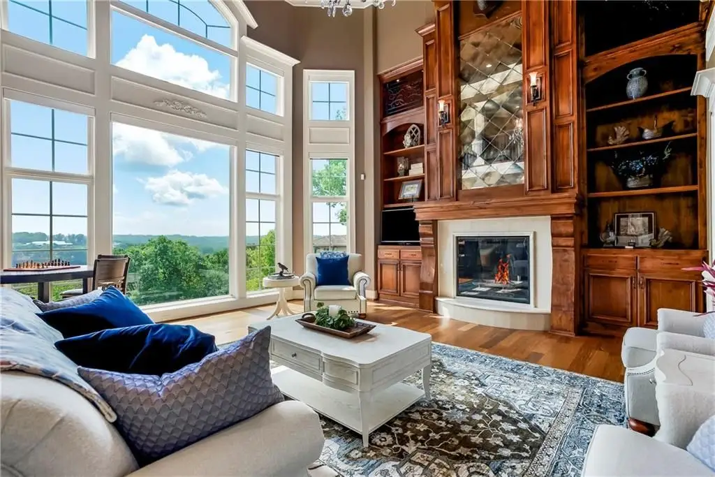 27596 W Highland Cir Majestic Kansas Residence with Serene Shadow Lake Views Listed for 3 5