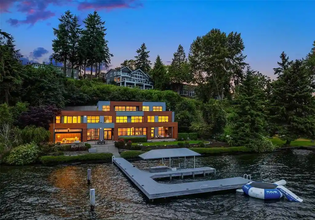 3840 E Mercer Way Magnificent Modern Waterfront Oasis in Washington Listed for 10.3 Million 21