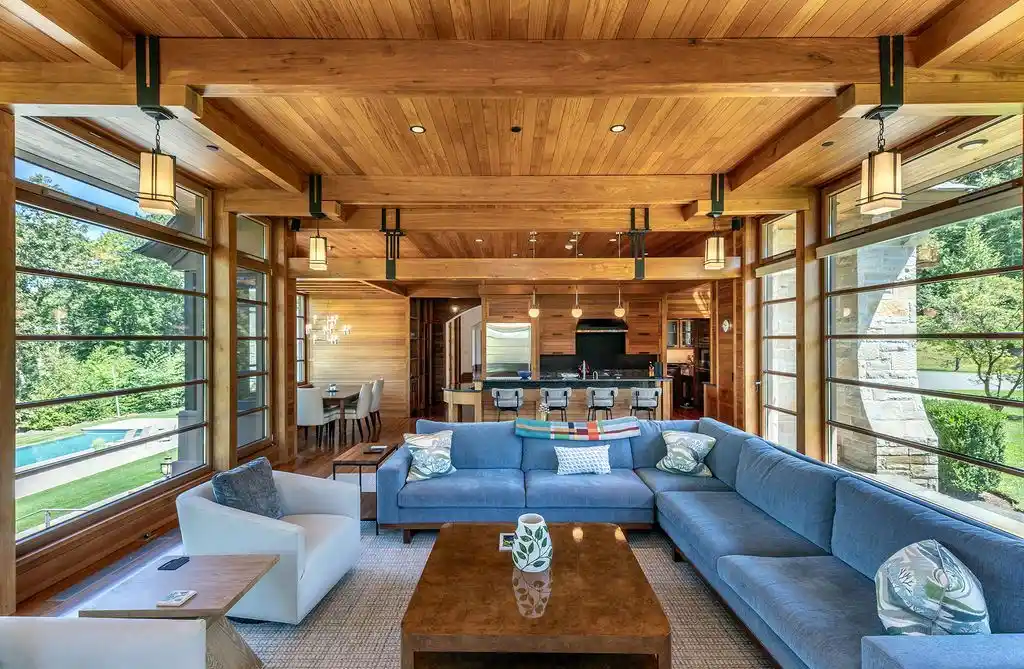 46 June Road Unparalleled Custom Built Modern Estate with Jaw Dropping Lake Waramaug Views Listed at 7.995 Million 14