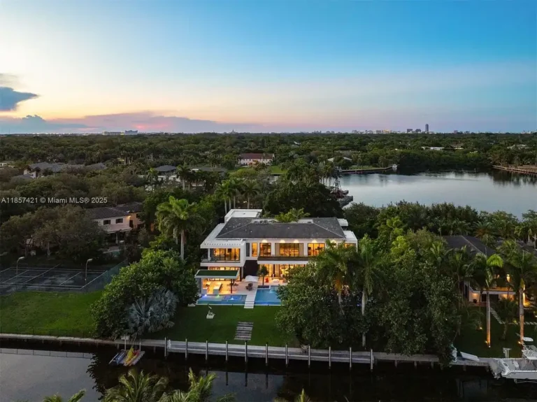 Waterfront Luxury Estate Listed at $39.5 Million Showcases Breathtaking Design and Timeless Elegance in Coral Gables