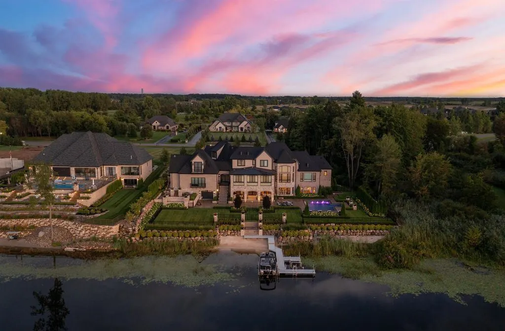 5715 Cusick Lake Dr Extraordinary 2999900 Split Level Lakefront Estate in Michigan 15
