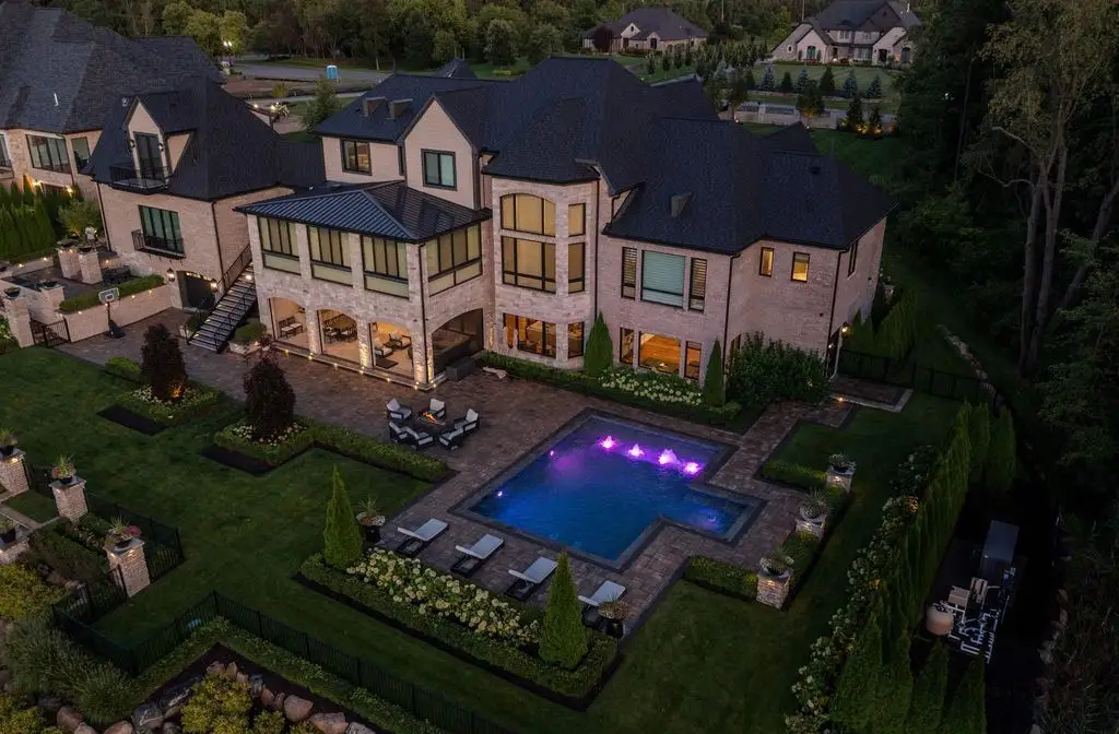 5715 Cusick Lake Dr Extraordinary 2999900 Split Level Lakefront Estate in Michigan 16