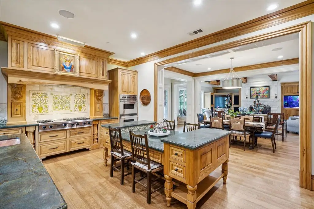 6401 Westcoat Dr Exquisite French Country Estate Blending Texas Charm on 7.7 Acres for 7 13