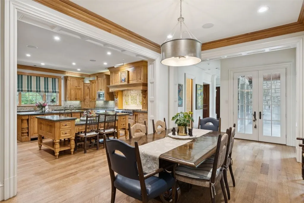 6401 Westcoat Dr Exquisite French Country Estate Blending Texas Charm on 7.7 Acres for 7 14