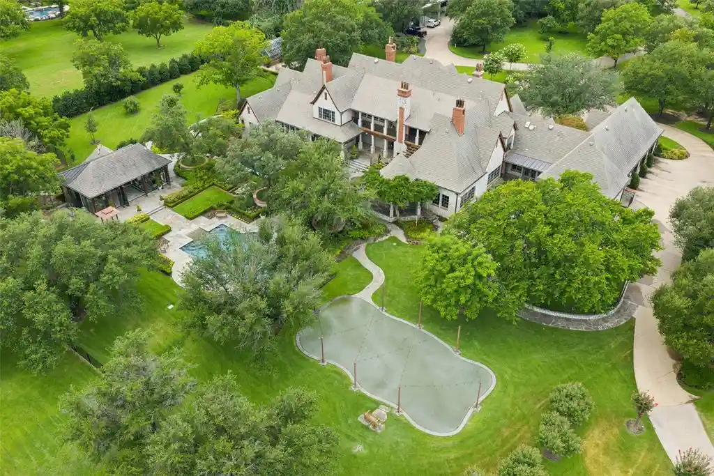6401 Westcoat Dr Exquisite French Country Estate Blending Texas Charm on 7.7 Acres for 7 2