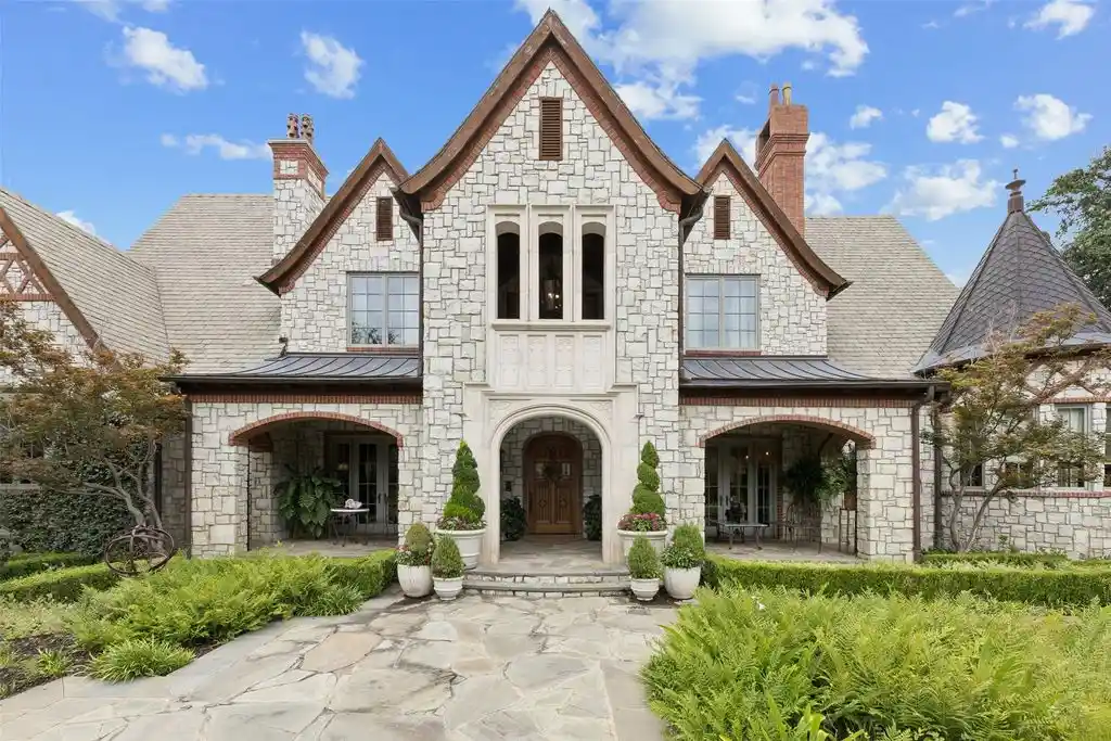6401 Westcoat Dr Exquisite French Country Estate Blending Texas Charm on 7.7 Acres for 7 5