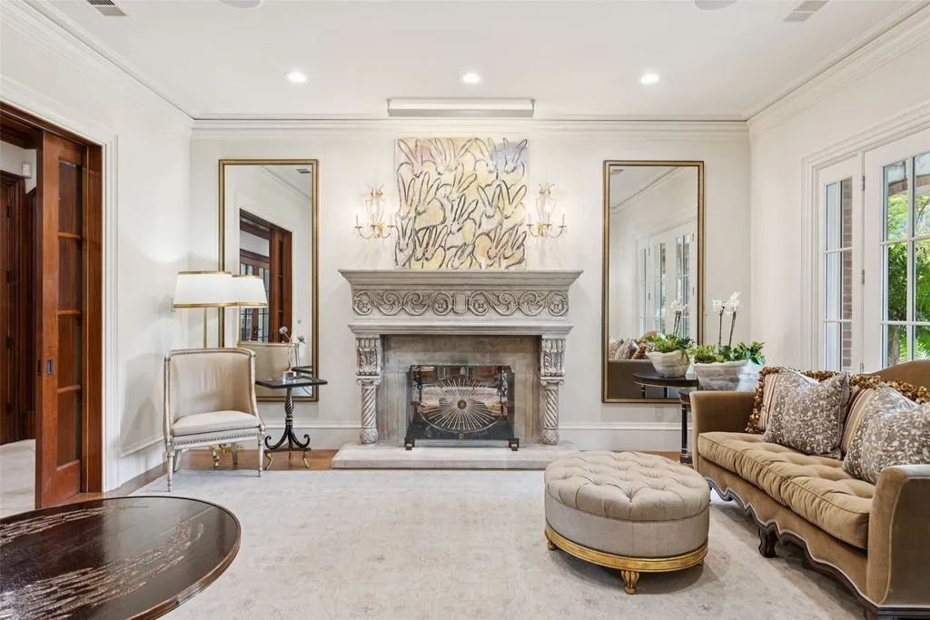 6401 Westcoat Dr Exquisite French Country Estate Blending Texas Charm on 7.7 Acres for 7 7