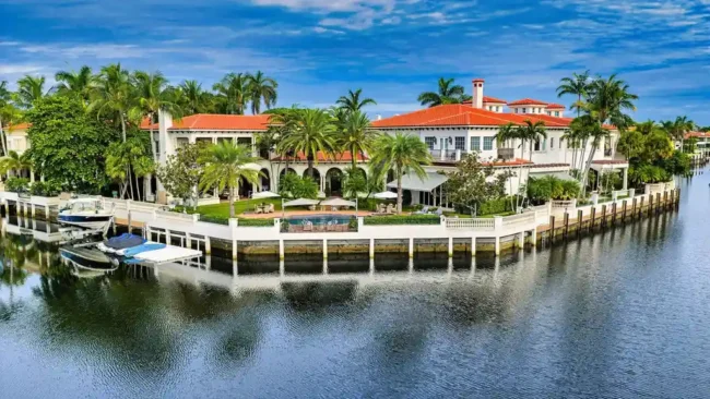 Exquisite $29.5 Million Waterfront Mansion Showcasing Unmatched Luxury in Boca Raton