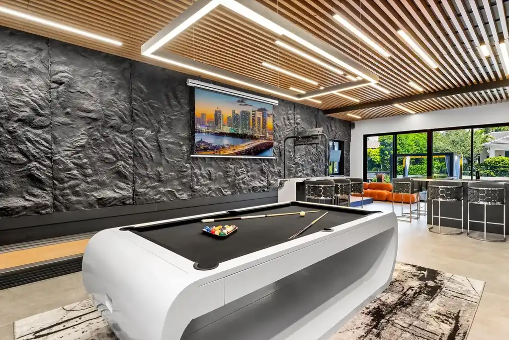 839 NE Bay Isle Drive luxury waterfront home in Boca Raton featuring modern architecture, saltwater pool, and direct ocean access