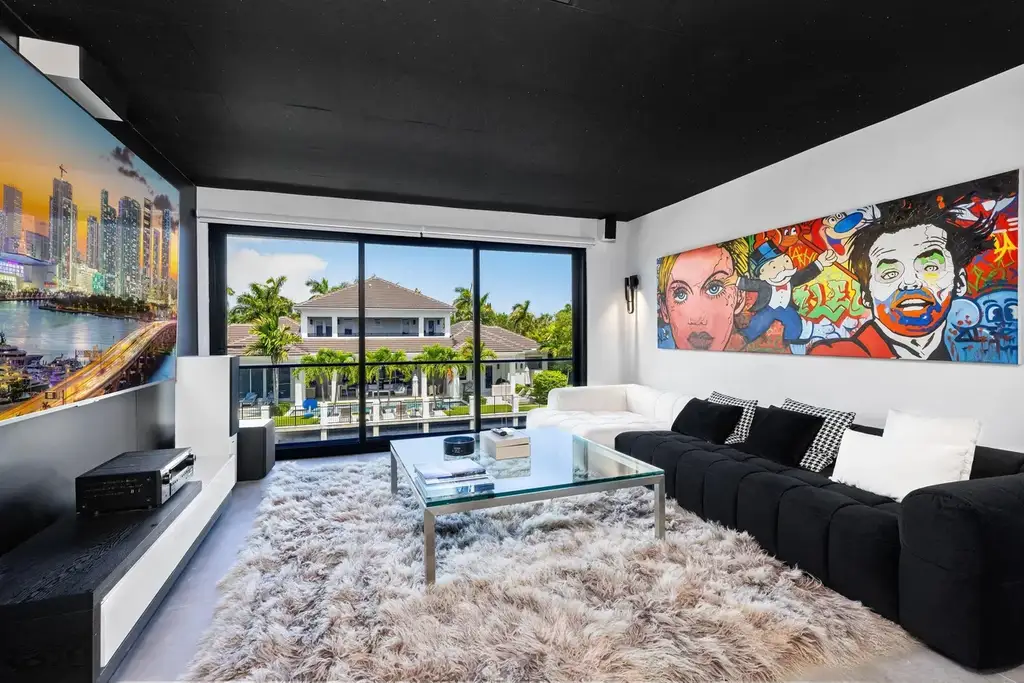 839 NE Bay Isle Drive luxury waterfront home in Boca Raton featuring modern architecture, saltwater pool, and direct ocean access
