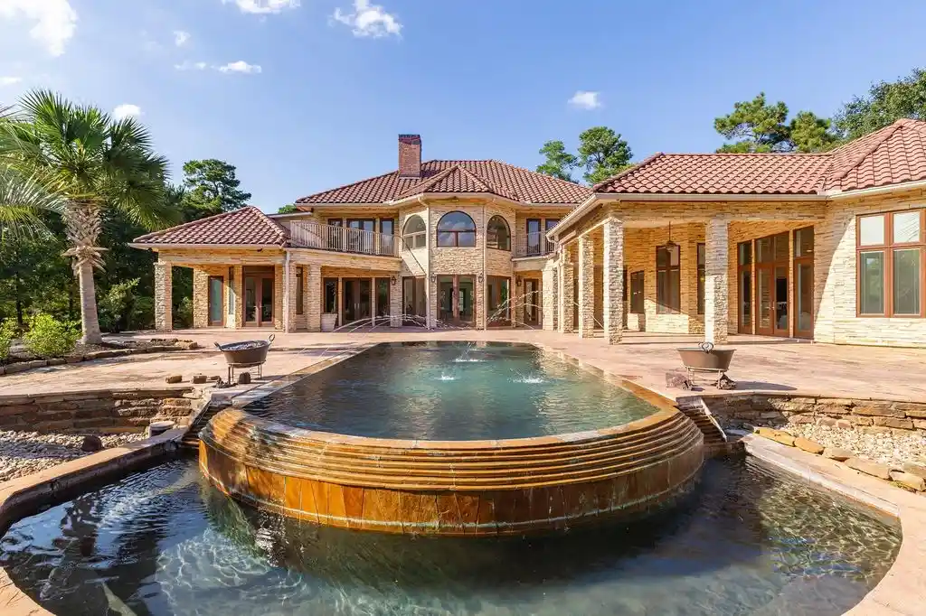 9011 Breckenridge Dr Spectacular One of a Kind Island House on 11 Acres in Texas Listed for 3 4