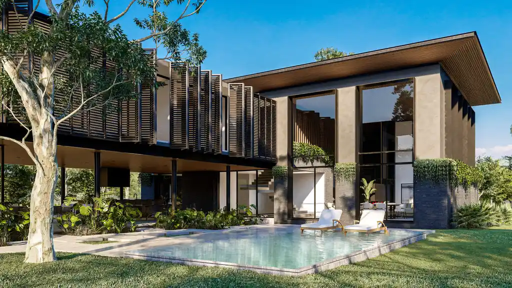 Casa Miraflorino by Chain Studio Arquitectos, A Contemporary Reinterpretation of Colonial Elegance