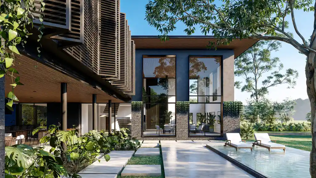 Casa Miraflorino by Chain Studio Arquitectos, A Contemporary Reinterpretation of Colonial Elegance