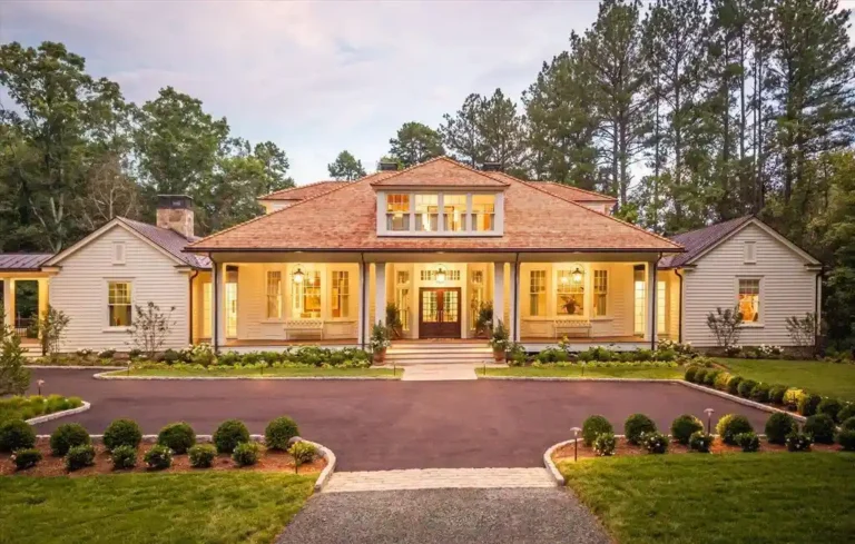 Exclusive $6.5 Million Estate Combines Classic Southern Design with Contemporary Living