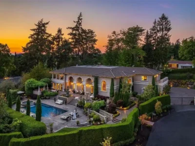 Experience World Class Luxury at 8638 NE 19th Place a 9.95M Italian Inspired Estate in Clyde Hill 1
