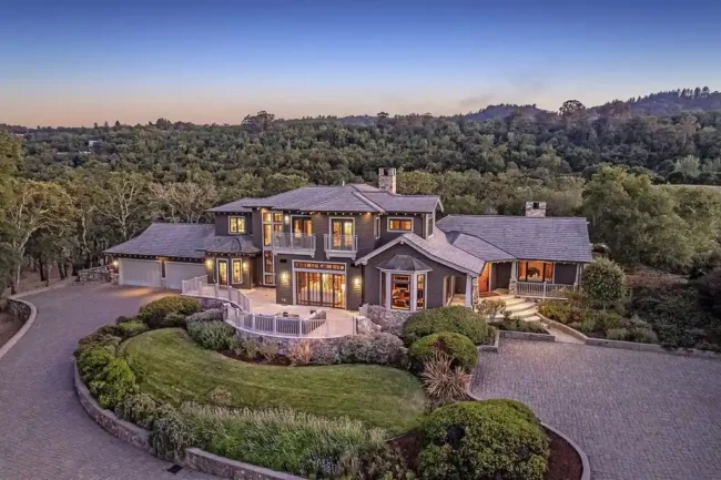 Exquisite California Estate by Chessler Construction Lists for $8,995,000