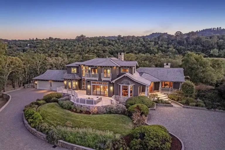 Exquisite California Estate by Chessler Construction Lists for $8,995,000