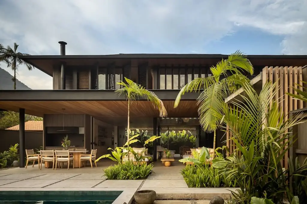 JV Residence by Pitta Arquitetura Contemporary Tropical Living in Ubatuba 3
