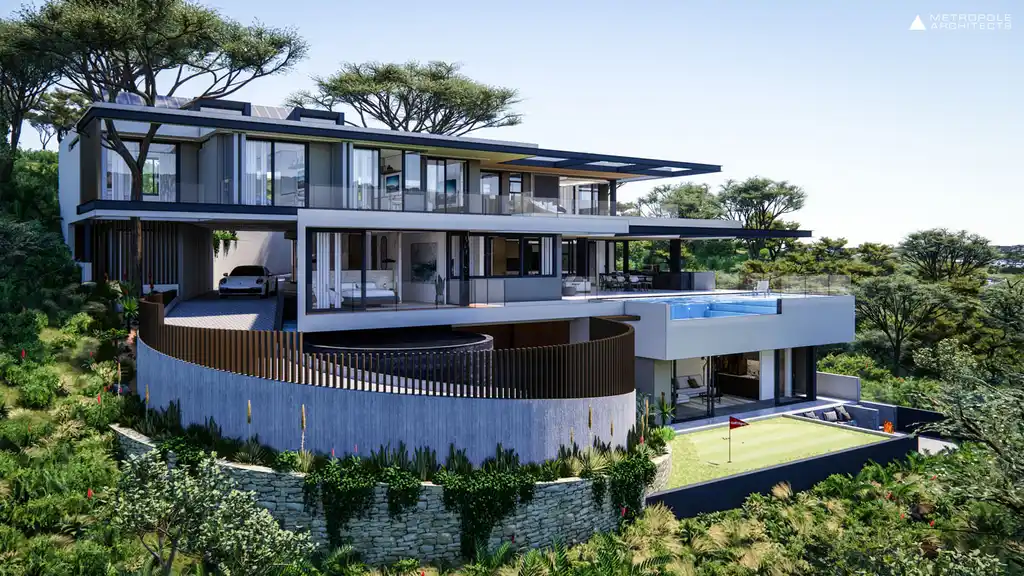 MG House by Metropole Architects A Bold Contemporary Retreat in South Africa 12