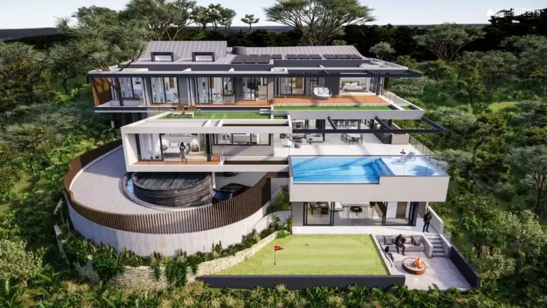 MG House by Metropole Architectsa, A Bold Contemporary Retreat in South Africaa