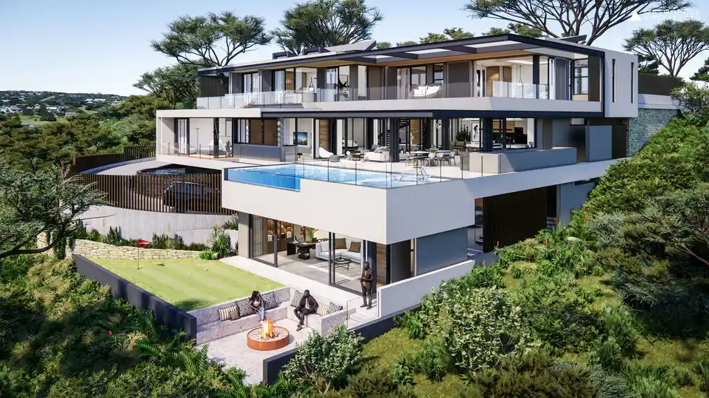 MG House by Metropole Architects, A Bold Contemporary Retreat in South Africaa