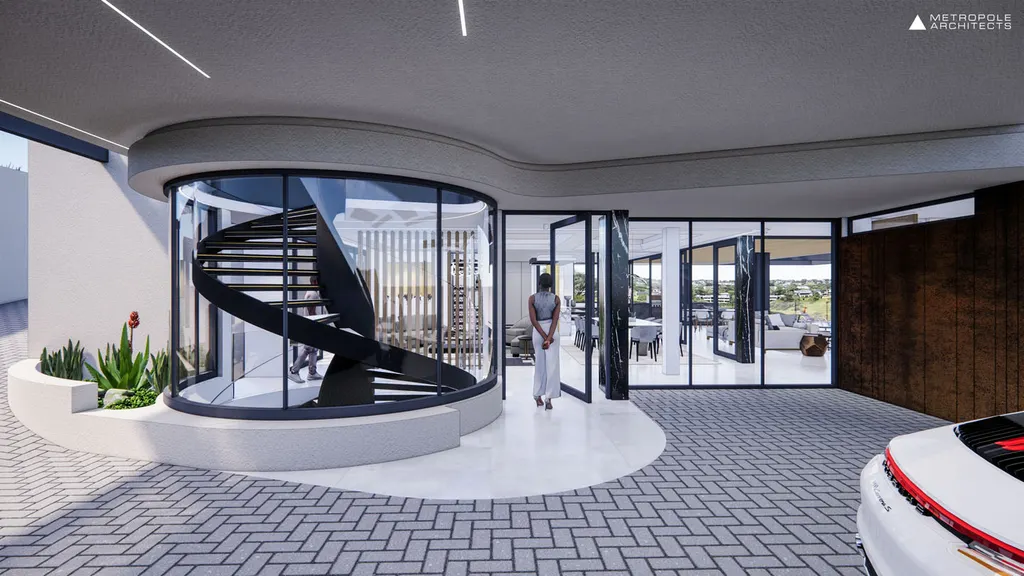 MG House by Metropole Architects, A Bold Contemporary Retreat in South Africaa